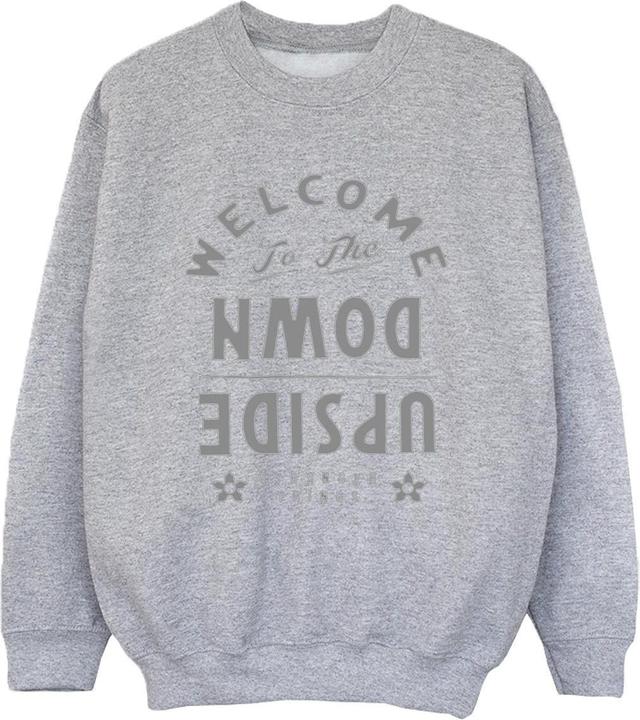 Netflix Stranger Things Welcome To Upside Down Sweatshirt Jungen