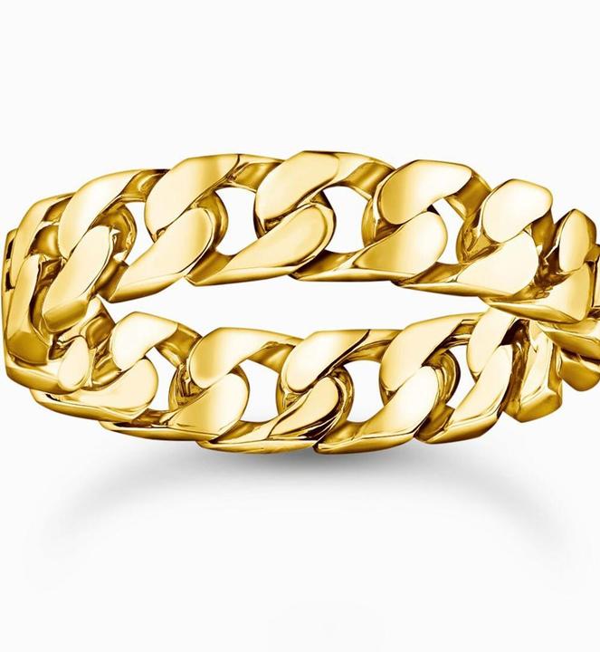 Immagine prodotto Thomas Sabo Ring Kettenglieder vergoldet (58, 925 Argento)