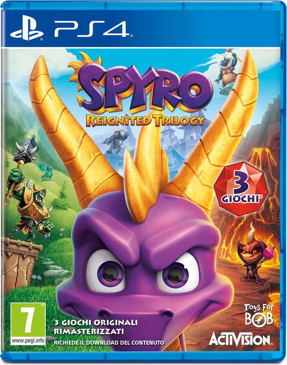 Immagine prodotto Activision Spyro Reignited Trilogy, Playstation 4 Standard Italiano (PS4, IT)