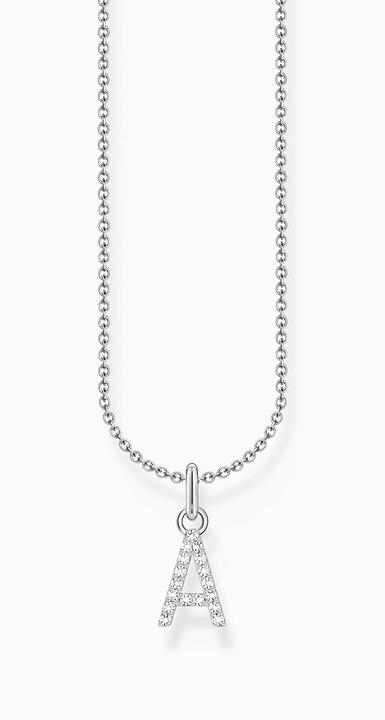 Image du produit Thomas Sabo Chaîne avec pendentif lettre A argent (Argent 925, 38 - 45 cm)