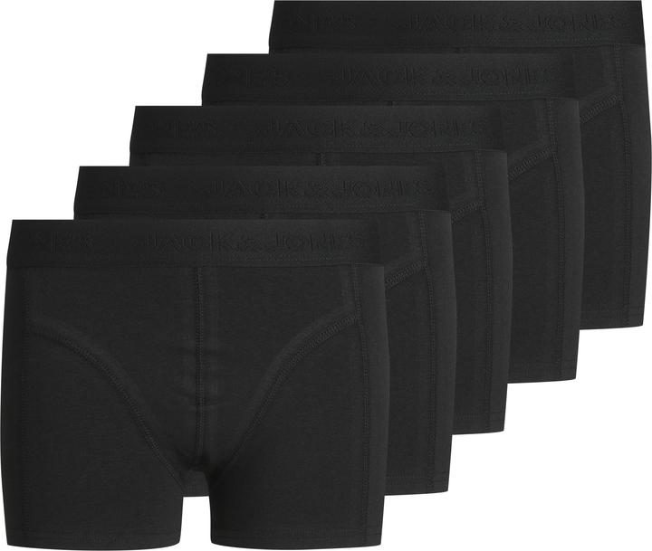 Jack & Jones 5er-Pack schlichte Jungs Boxershorts