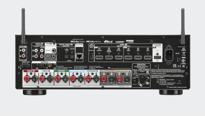 Immagine prodotto Denon AVR X1800H (7.2 canali, FM)