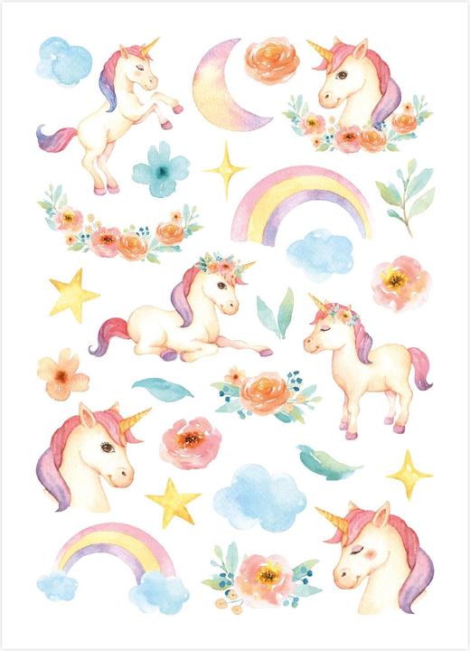Actual product image Papierdrachen Children's Tattoos - Fairies and Trolls