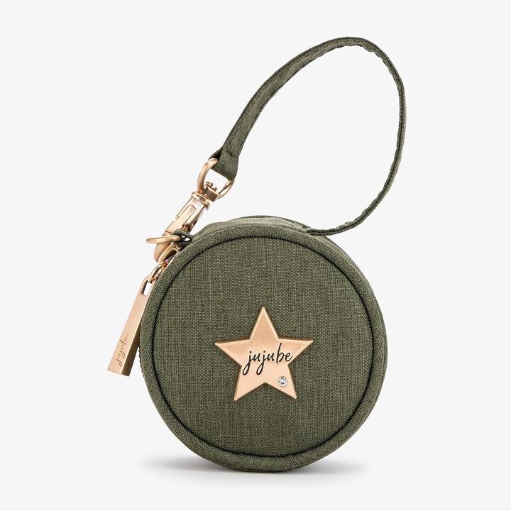 Produktbild Ju-Ju-Be Schnuller Tasche Olive Rose (ab 18 Monaten)