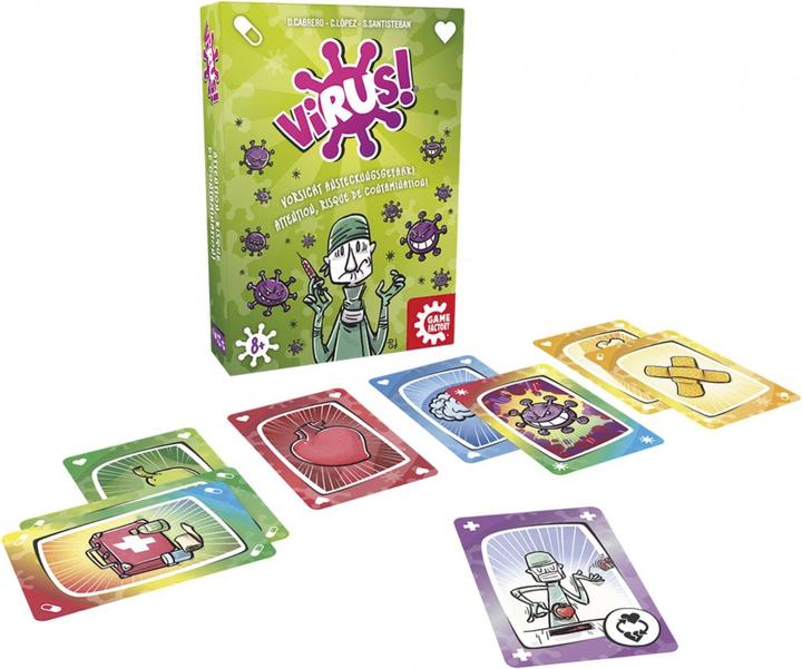 Actual product image Game Factory Virus (German, French, Italian)