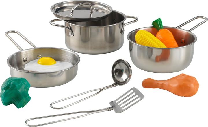 Actual product image KidKraft Cookware set