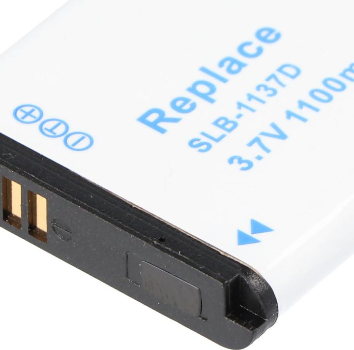 Actual product image Samsung Battery SLB-1137D, NV 100HD, NV 24HD (Rechargeable battery)