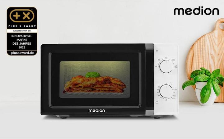 Actual product image Medion MD 11475 Microwave black 20l (EU plug, 20 l)
