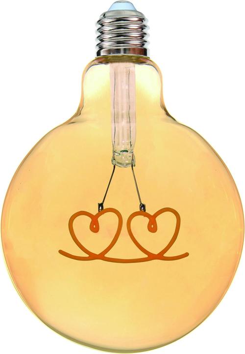 Glow Double Hearts suspendues (E27, 4 W, 300 lm, 1 x, G)