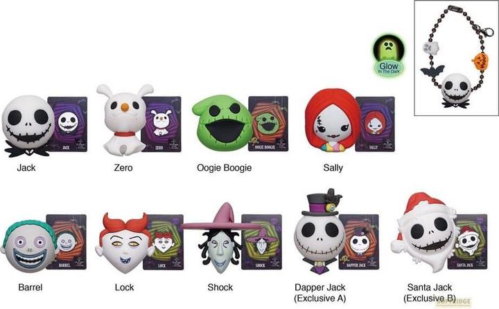 Monogram Int. Nightmare before Christmas PVC-Taschenanhänger Display (24)