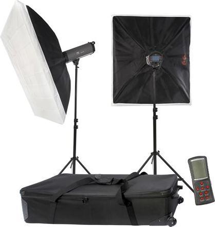 Actual product image Falcon Eyes Studio flash set TFK-2400L with LCD screen (400 W, Set)