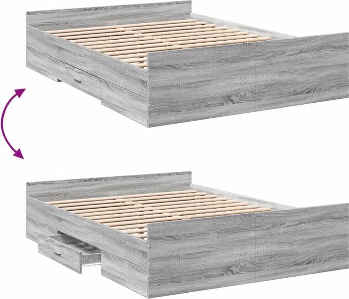 Immagine prodotto VidaXL Struttura letto con cassetti (120 x 190 cm)