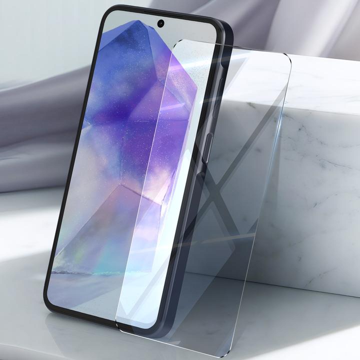Actual product image Mayaxess CrystalGuard screen film (1 Piece, Samsung Galaxy A55)