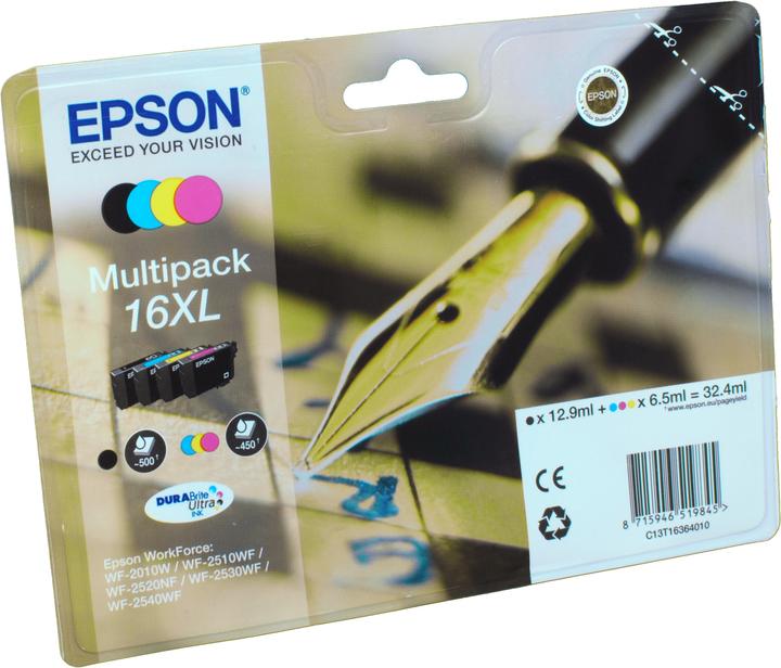 Actual product image Epson 16XL DuraBrite Ultra (M, FC, C, Y)