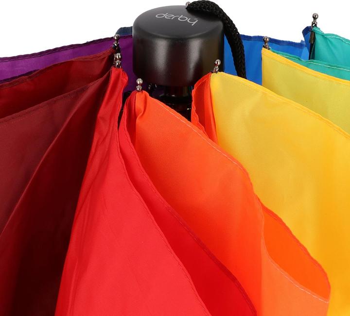 Produktbild Doppler Derby Hit Mini Rainbow Taschenschirm 24 cm