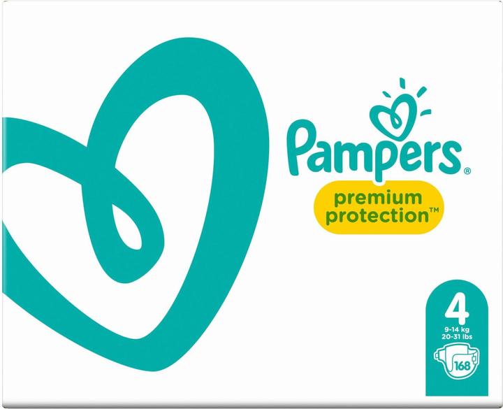 Image du produit Pampers Protection premium (Taille 4, Pack mensuel, 168 pièce(s))
