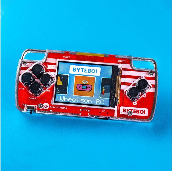 Image du produit CircuitMess ByteBoi - Console de jeu rétro - Kit électronique (Anglais)