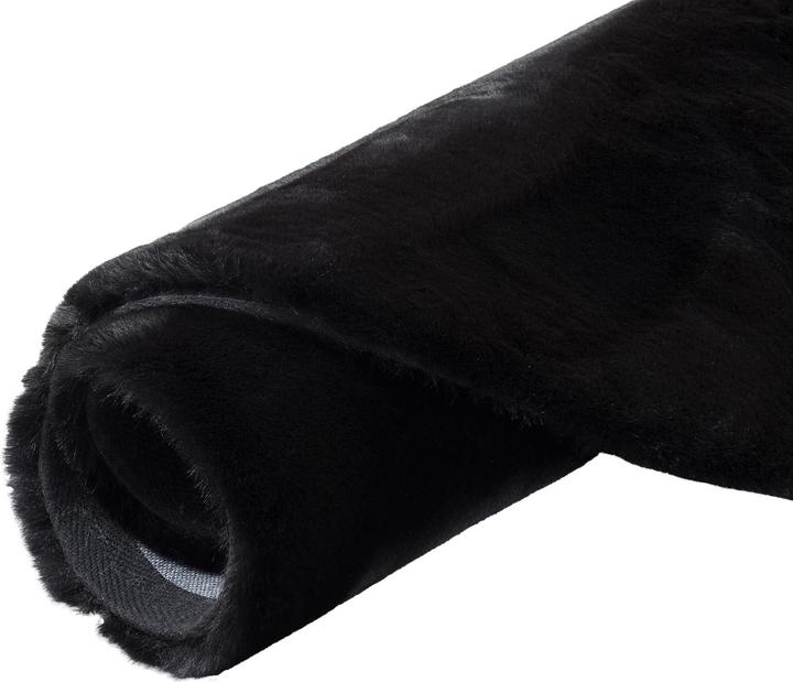 Image du produit Pergamon Tapis de luxe en peluche en fourrure super douce ronde (Ø 80 cm)