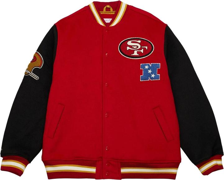 Immagine prodotto Mitchell & Ness M&N Legacy Varsity Wool Veste - NFL San Francisco 49ers (XXL)