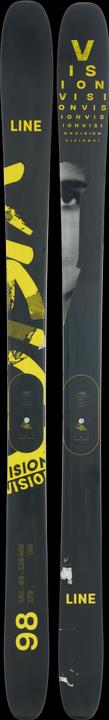 Image du produit Line Ligne de ski Vision 98 2024 (186 cm, Sans reliure)