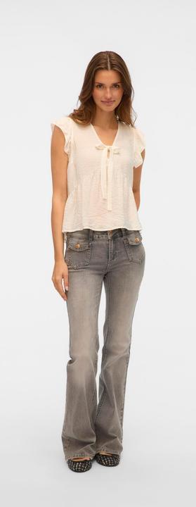 Actual product image Vero Moda VMJEAN Niedrige Taille Ausgestellt Jeans Ausgestellt (L)