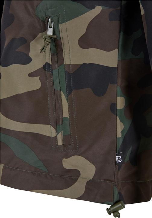 Actual product image Brandit Ladies front zip windbreaker size L colour forest (L)