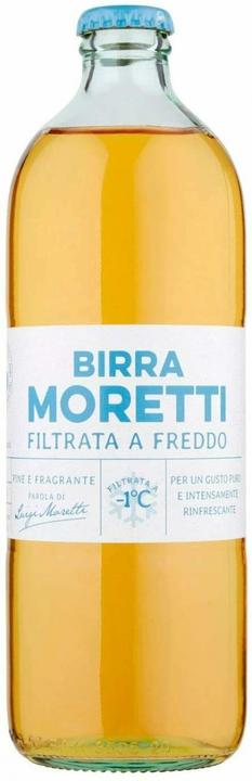 Birra Moretti Filtrata a Freddo (15 x 55 cl)