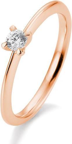 Actual product image Breuning 4 prong set 0.05-0.30 ct. (52, 750/18 K Gold)