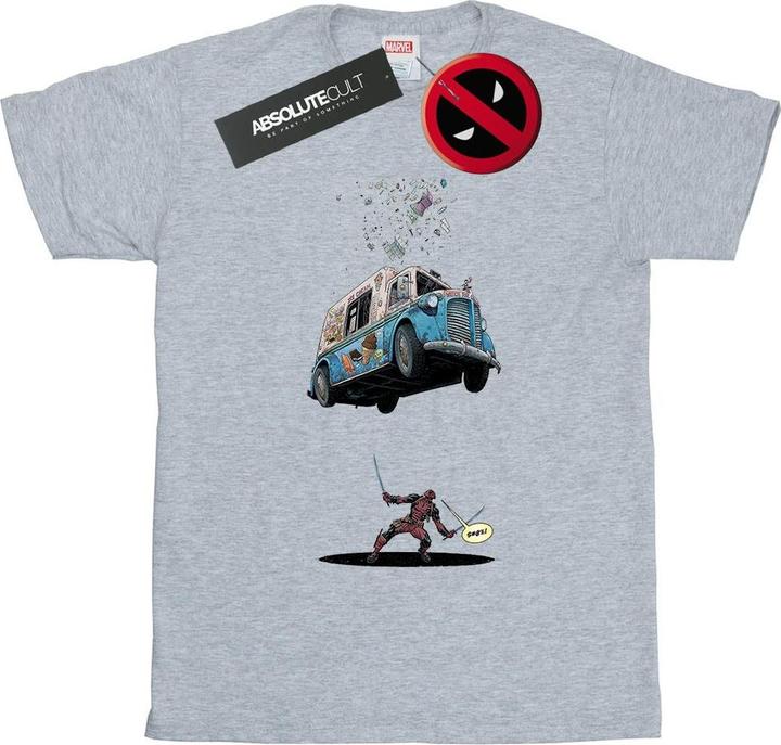 Image du produit - T-shirt DEADPOOL ICE CREAM - Femme (XXL)
