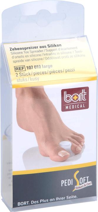 Image du produit Bort Medical Ecarteur d'orteils Pedi Soft en silicone (Ustensiles à ongles)