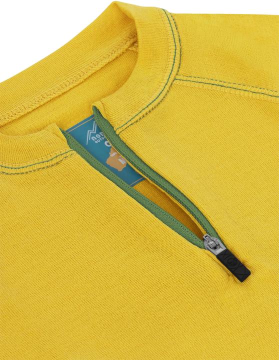 Immagine prodotto Normani Kinder Merino Langarm mit 1/4 Zipper „Nyapari“ - 9545 (158, 164)