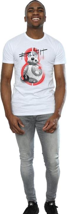 Produktbild Star Wars The Last Jedi BB8 Roll With It TShirt (3XL)