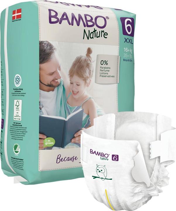 Produktbild Bambo Biowindeln (Gr. 6, Tragepack, 20 Stück)