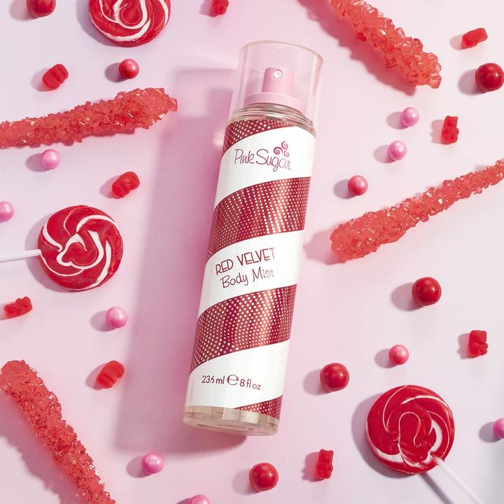 Produktbild Aquolina Pink Sugar Red Velvet Body Mist 236ml (Body Mist, 236 ml)