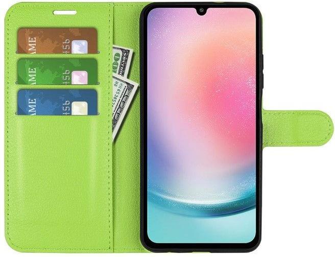 Produktbild MU Classic Litchi Leder Bookcover Series (Samsung Galaxy A25 5G)