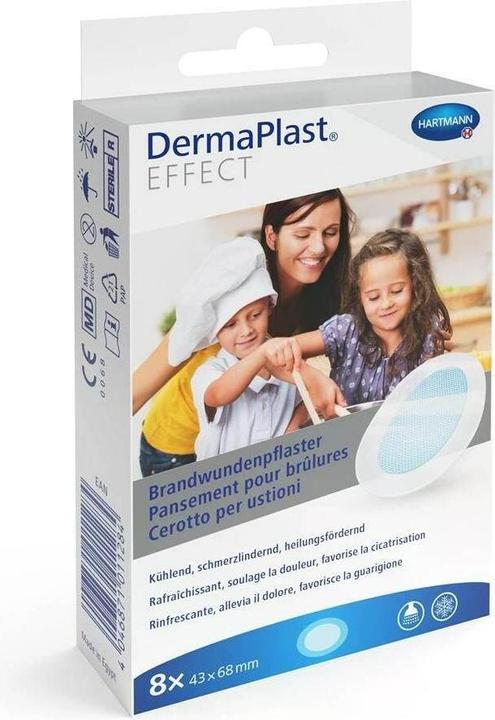 Image du produit DermaPlast Effect Pansements pour brûlures (8 x)