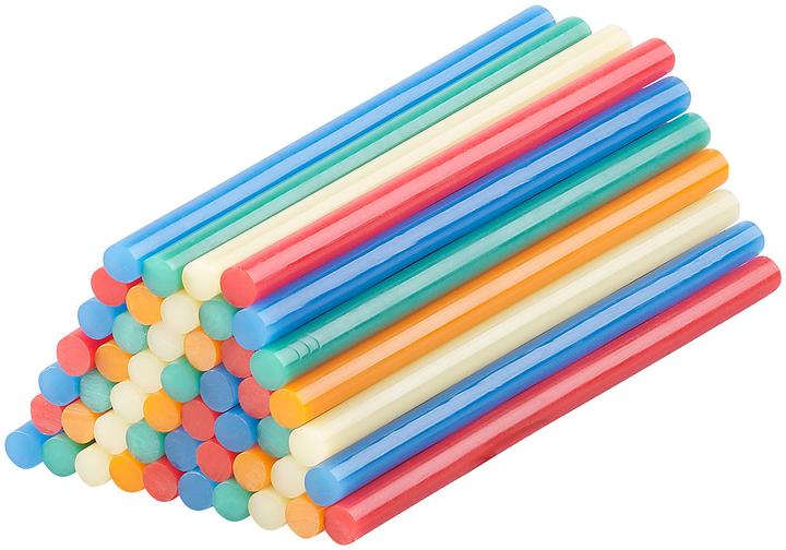 Immagine prodotto AGT 50 stick di colla per pistole a caldo, 11 x 200 mm, colorati