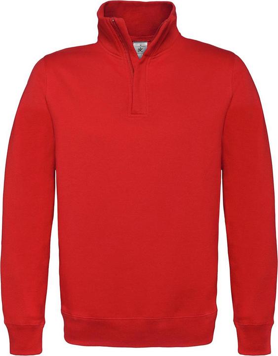 Produktbild B&C ID.004 Sweatshirt mit kurzem Reissverschluss (M)