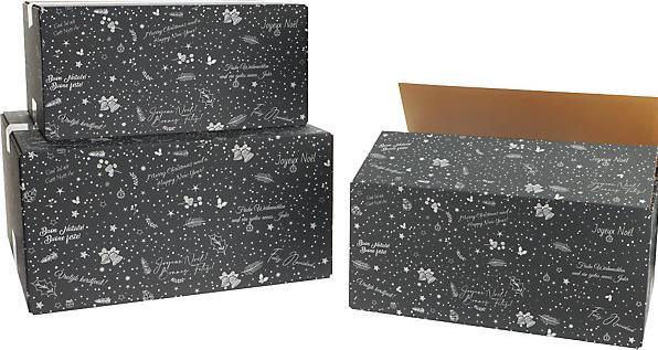 Immagine prodotto kaiserkraft Scatola per spedizioni Christmas Allover, conf. da 20 pz., dimensioni interne (20 x)