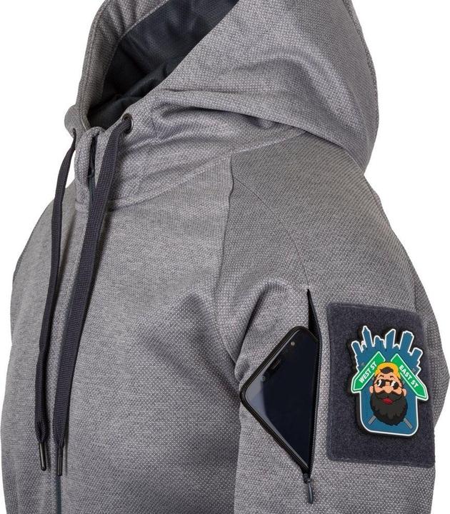 Produktbild Helikon Urban Tactical Hoodie (FullZip)® Melange Grey - M (M)