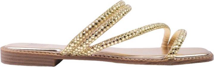 Actual product image Where's That From Womens/Ladies Dream Diamante Strappy Flat Sandals (39)