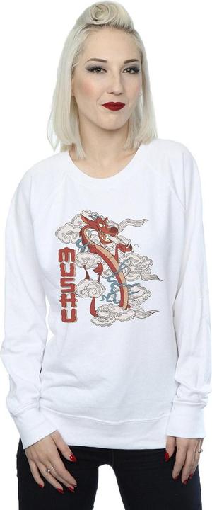 Actual product image Disney Womens/Ladies Mulan Mushu Dragon Sweatshirt (S)