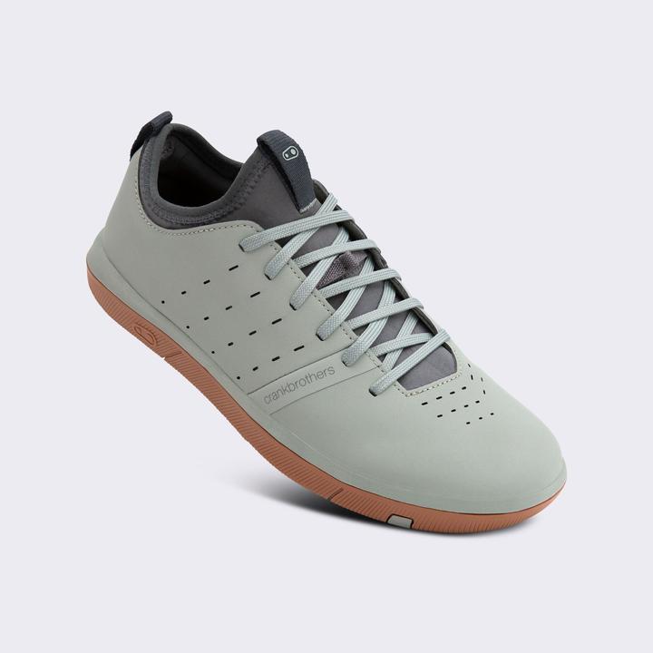 Image du produit Crankbrothers Chaussure Stamp Street Fabio, Lace, sage/grey/gum, 37.5 (UE) | 5.5 (US) (37.5)