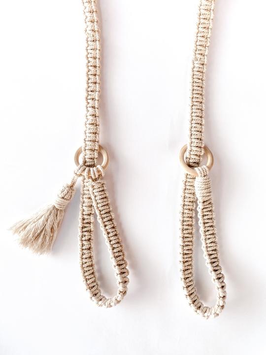 Sasak Market Sangle pour tapis de yoga macramé