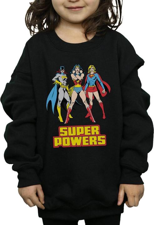 Produktbild Wonder Woman Super Power Group Sweatshirt Mädchen (152, 158)