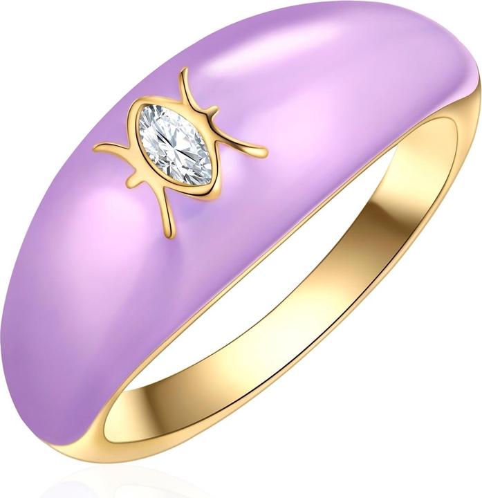 Image du produit Glanzstücke München Bague femme signe astrologique Poissons - 35958 (52, Argent 925)