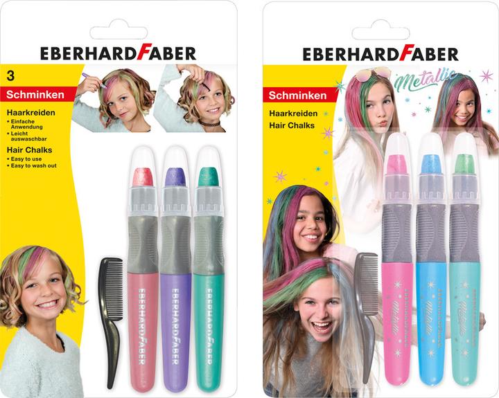 Image du produit EberhardFaber Set de craies pour cheveux pastel