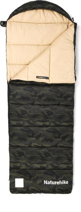 Produktbild Naturehike Warmy square with hat warming cotton sleeping bag M400/Grey/right