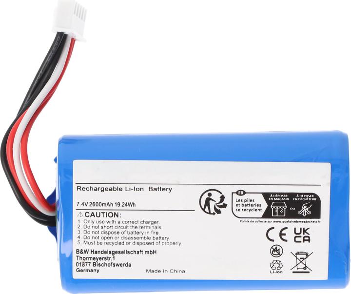 Image du produit XCell Batterie pour Anker SoundCore Boost comme 2S18650, 2600mAh pour les enceintes Speaker