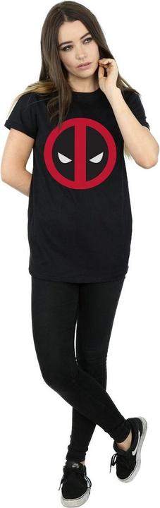 Immagine prodotto Deadpool Large Clean Logo Maglietta Ampia Donna (L)